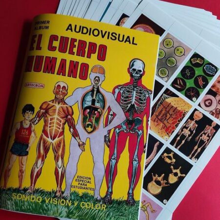El Cuerpo Humano: Álbum Completo a Pegar [Todas sus láminas]