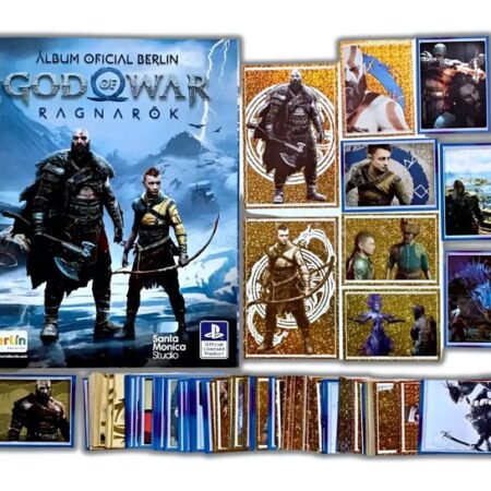 God of war 1: Álbum Completo a Pegar [Todas sus láminas]