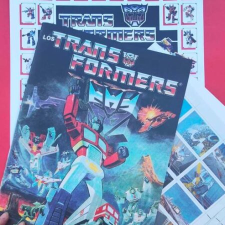 Transformers 86': Álbum Completo A Pegar [ PARA ARMAR ]