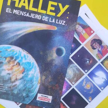 Halley, El Mensajero de la Luz: Álbum Completo a Pegar [Todas sus láminas]