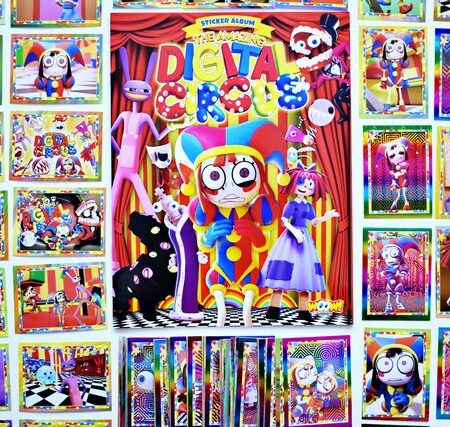 Digital Circus: Álbum Completo a Pegar [Todas sus láminas]