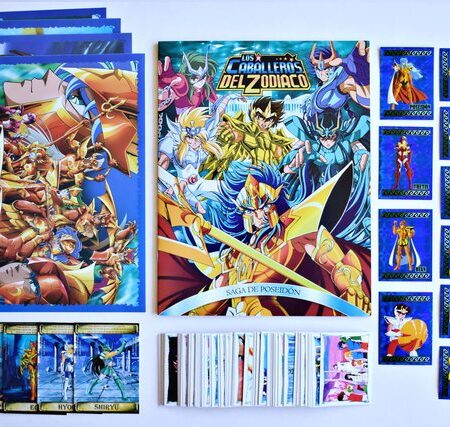 Caballeros Del Zodiaco, Poseidon: Álbum Completo a Pegar [Todas sus láminas]