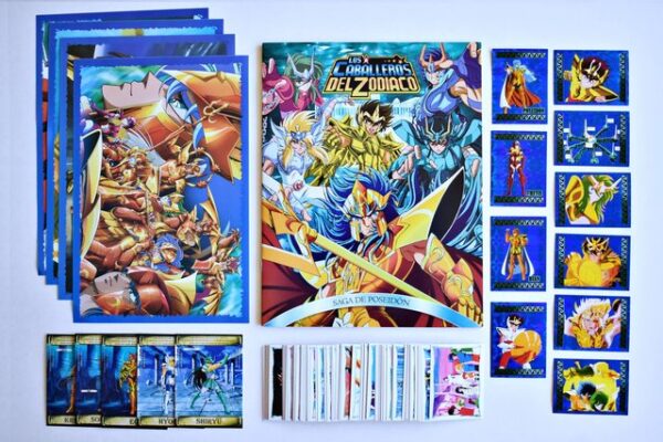 Caballeros Del Zodiaco, Poseidon: Álbum Completo a Pegar [Todas sus láminas]