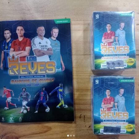 Los Reyes del Fútbol [2024-2025]: Álbum Completo a Pegar [Todas sus láminas]