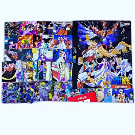 Caballeros Del Zodiaco 2, Cards [Santuario]: Álbum Completo a Pegar [Todas sus láminas]