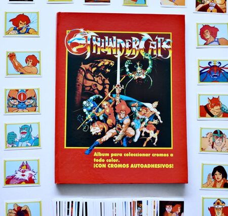 ThunderCats (Tapa Dura): Álbum Completo a Pegar [Todas sus láminas]