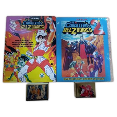 Caballeros Del Zodiaco 1 & 2: Álbum Completo a Pegar [Todas sus láminas]