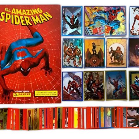 Spider-Man 60th Aniversario [Hombre-Araña]: Álbum Completo a Pegar [Todas sus láminas]