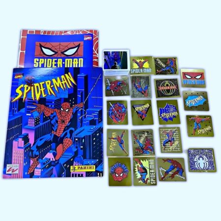 Spider-Man 90s: Álbum Completo a Pegar [Todas sus láminas]