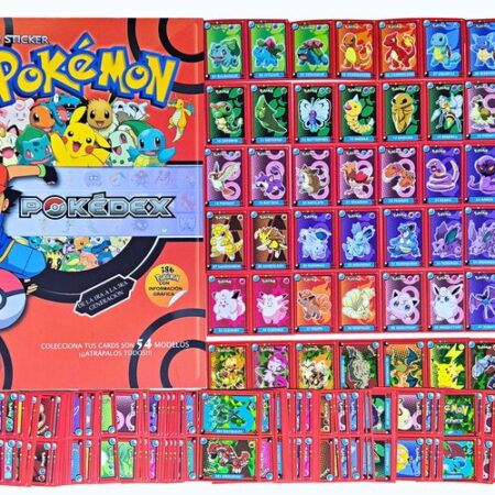 Pokémon Pokedex 1: Álbum Completo a Pegar [Todas sus láminas]