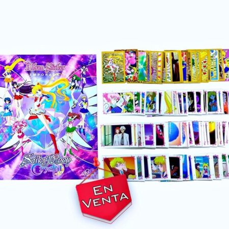 Sailor Moon, Crystal 3: Álbum Completo a Pegar [Todas sus láminas]