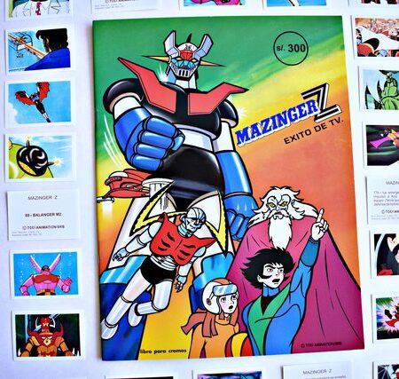 Mazinger: Álbum Completo a Pegar [Todas sus láminas]