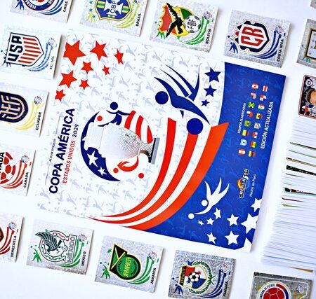 Copa América 2024: Álbum Completo a Pegar [Todas sus láminas]