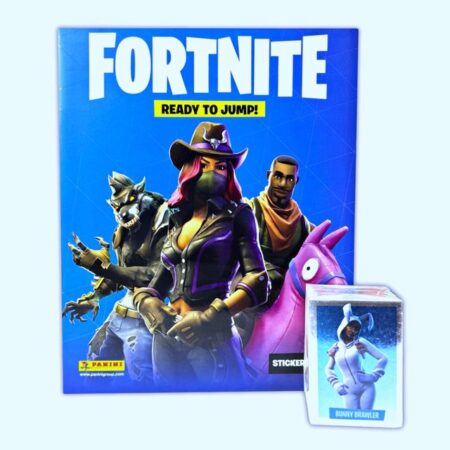 Fortnite Ready to Jump!: Álbum Completo a Pegar [Todas sus láminas]