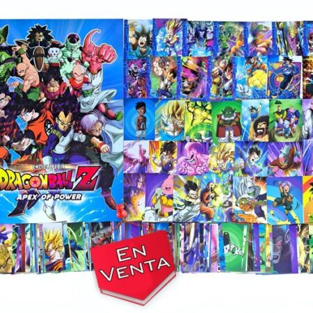 Dragon Ball Z: Enciclopedia Apex of power: Álbum Completo a Pegar [Todas sus láminas]