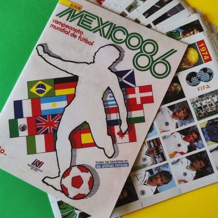 Copa Mundial 86' Mexico: Álbum Completo a Pegar [Todas sus láminas]