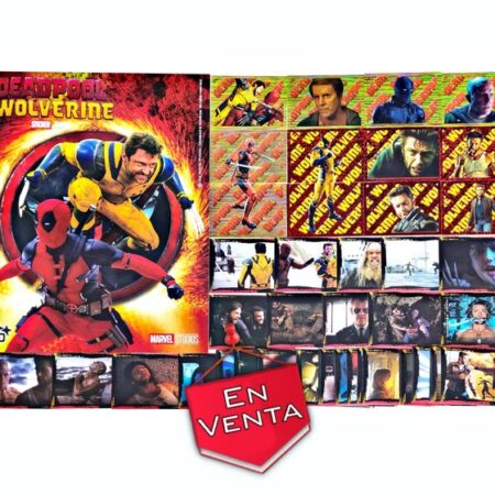 Wolverine & DeadPool: Álbum Completo a Pegar [Todas sus láminas]
