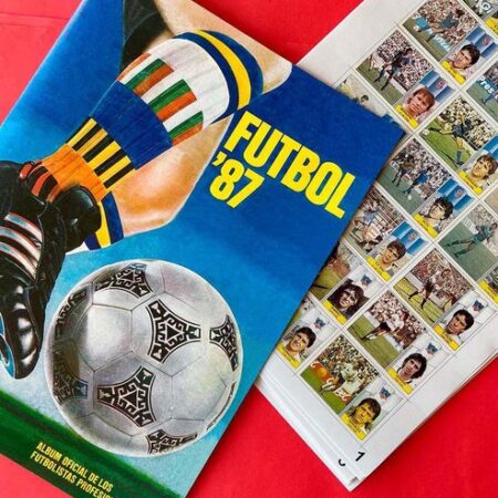 Fútbol 87': Álbum Completo a Pegar [Todas sus láminas]