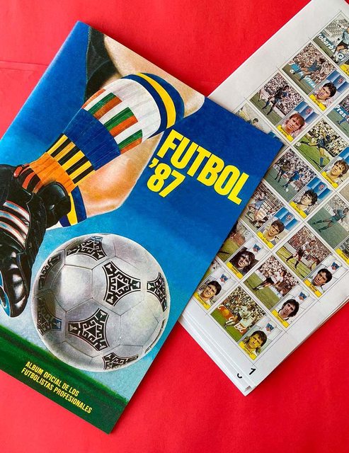 Fútbol 87': Álbum Completo a Pegar [Todas sus láminas]