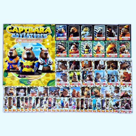 Capibara: Álbum Completo a Pegar [Todas sus láminas]