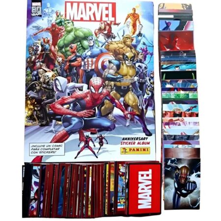 Marvel 80 Años: Álbum Completo a Pegar [Todas sus láminas]