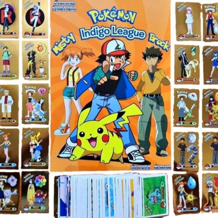 Pokémon, Indigo Liga: Álbum Completo a Pegar [Todas sus láminas]