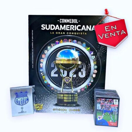 Copa SudAméricana 2023 Conmebol: Álbum Completo a Pegar [Todas sus láminas]