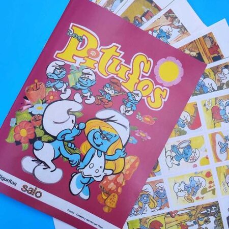 Los Pitufos (1983): Álbum Completo a Pegar [Todas sus láminas]