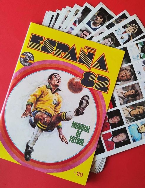 Copa Mundial 82' España: Álbum Completo a Pegar [Todas sus láminas]