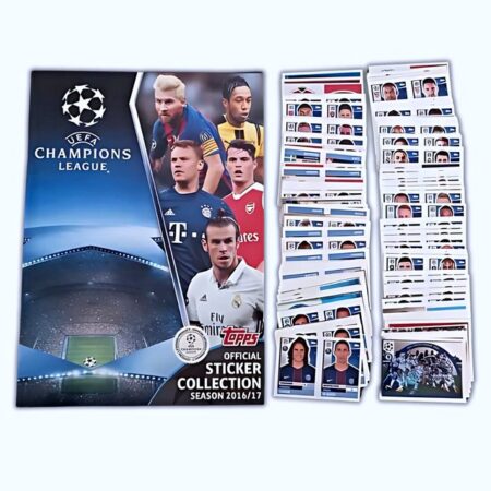 UEFA Champions League 2016-2017: Álbum Completo a Pegar [Todas sus láminas]