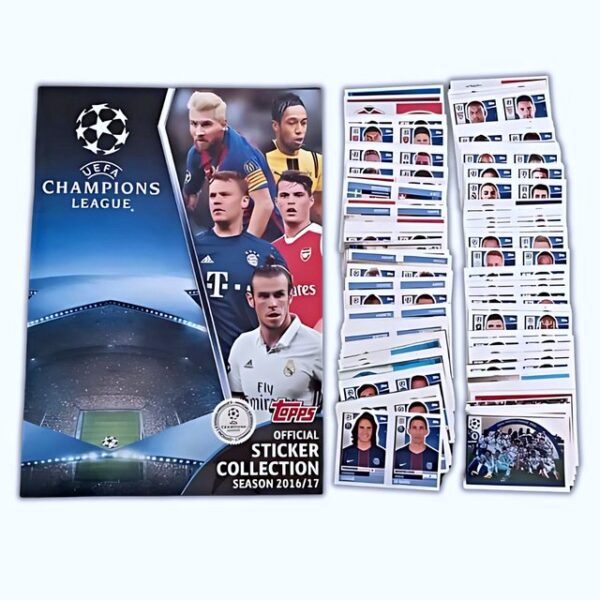 UEFA Champions League 2016-2017: Álbum Completo a Pegar [Todas sus láminas]