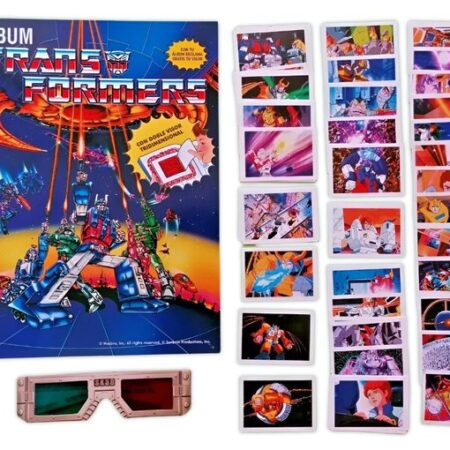 Transformers 80' Tridimensional: Álbum Completo a Pegar [Todas sus láminas]