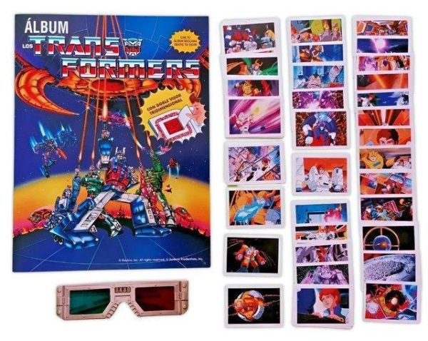 Transformers 80' Tridimensional: Álbum Completo A Pegar