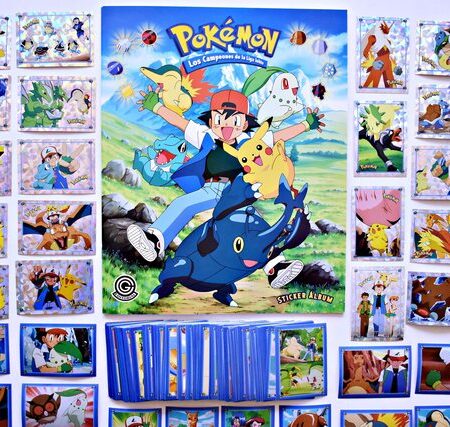 Pokémon Johto: Álbum Completo a Pegar [Todas sus láminas]