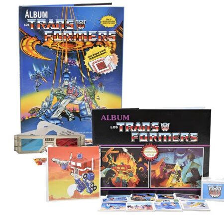 Transformers 80' Pack: Álbum Completo a Pegar [Todas sus láminas]