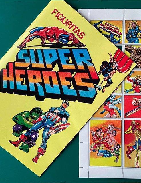 SUPER HEROES: Álbum Completo A Pegar