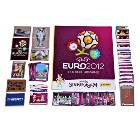 Euro 2012 Poland - Ukraine: Álbum Completo a Pegar [Todas sus láminas]