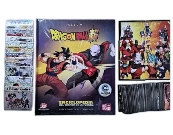 Dragon Ball Super Enciclopedia: Álbum Completo a Pegar [Todas sus láminas]