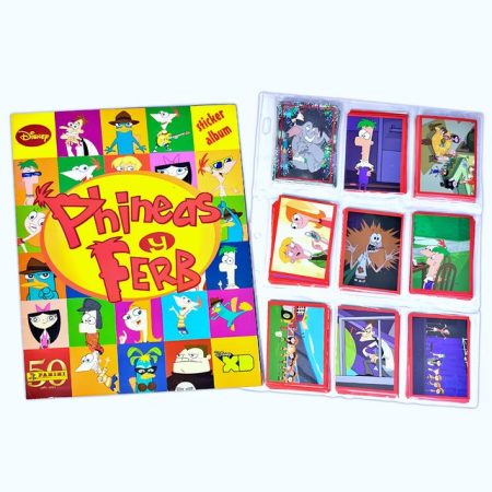Phineas y Ferb (Panini, 2011): Álbum Completo A Pegar