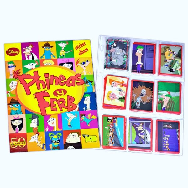 Phineas y Ferb (Panini, 2011): Álbum Completo A Pegar