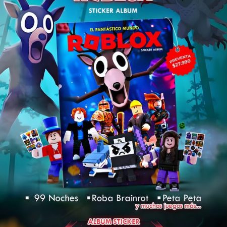 Roblox: Álbum Completo A Pegar