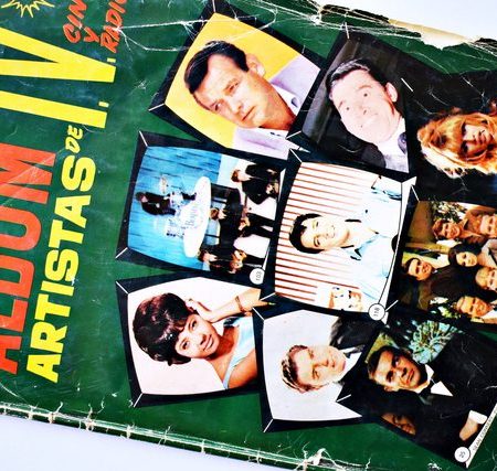Álbum Artistas de T.VCine y Radio (Salo, 1967): Álbum Completo (Con todas sus láminas pegadas)