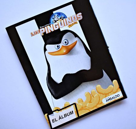 Los Pinguinos (Ansaldo, 2015): Álbum Completo (Con todas sus láminas pegadas)