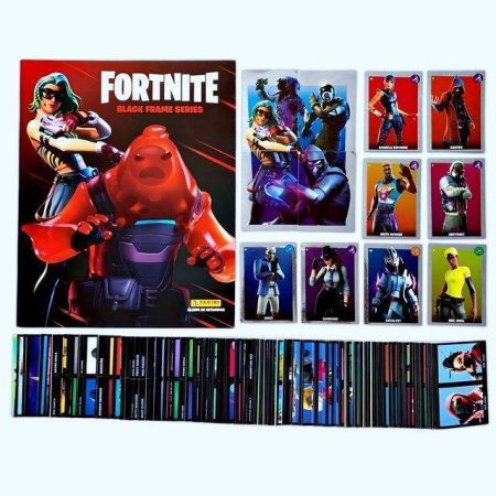 Fortnite Black Frame Series: Álbum Completo A Pegar