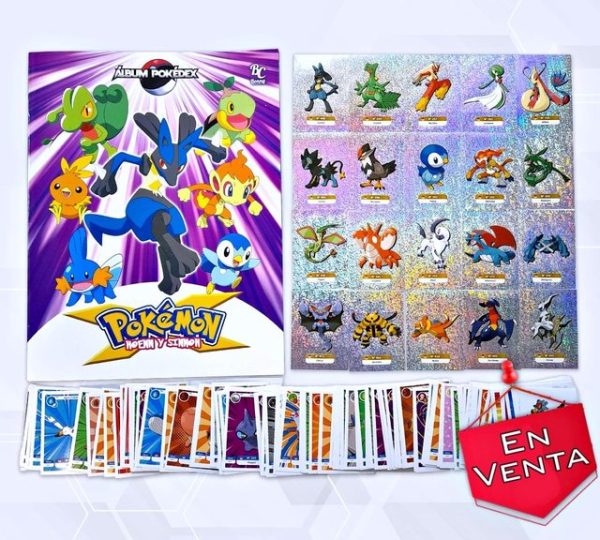 Pokémon: Hoenn y Sinnoh: Álbum Completo A Pegar