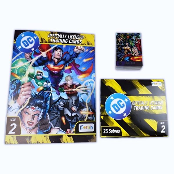 DC Coleccion Cartas Serie 2 [Cards DC Serie 2]: Álbum Completo A Pegar