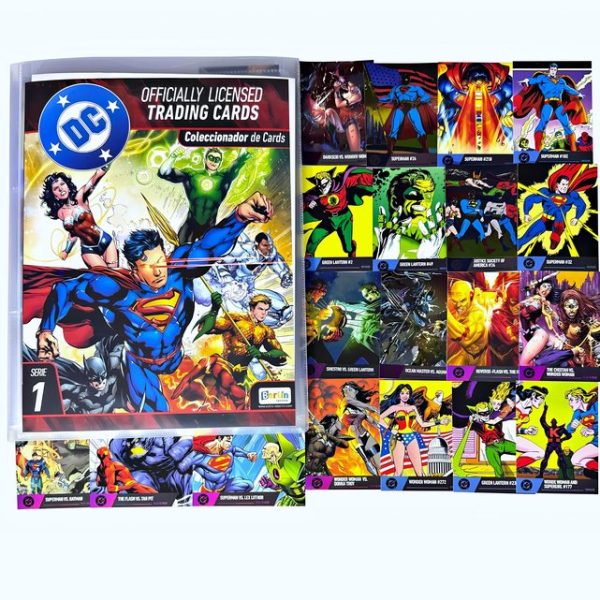 DC Coleccion Cartas Serie 1 [Cards DC Serie 1]: Álbum Completo A Pegar