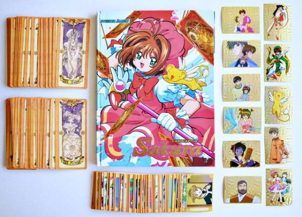 Sakura + Cartas Mágicas + Poster: Álbum Completo A Pegar