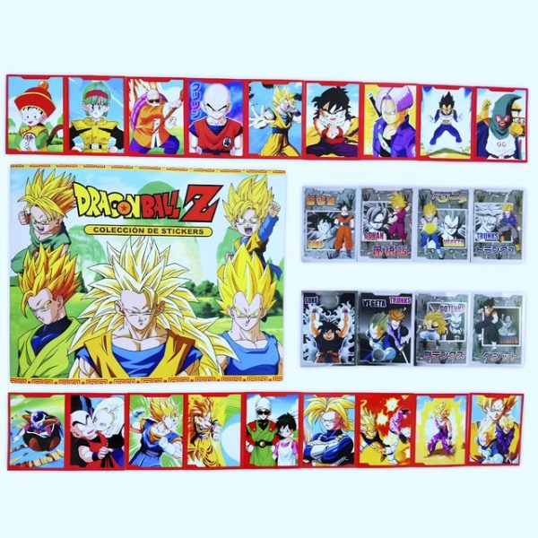 Dragon Ball Z Coleccion de Stickers: Álbum Completo A Pegar
