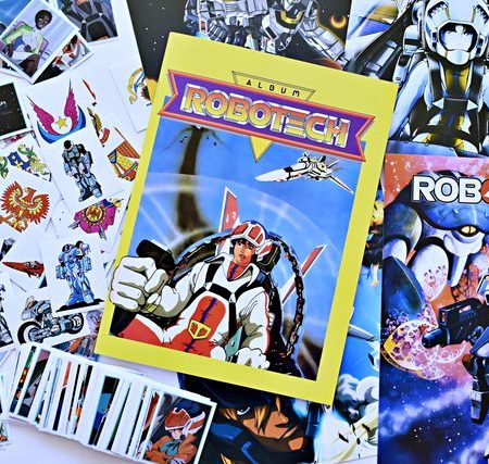 Robotech 92' [Amarillo]: Álbum Completo A Pegar